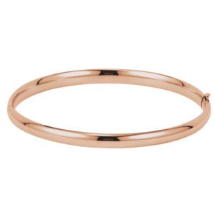 Hinged Bangle Bracelet 4.75 Mm