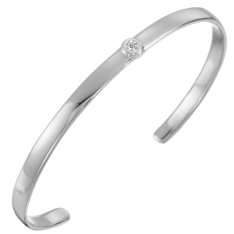 14K White Gold