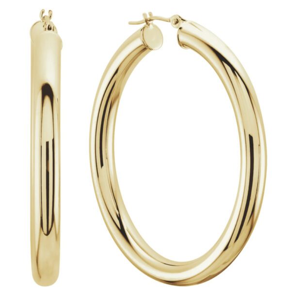 Tube Hoop Earrings