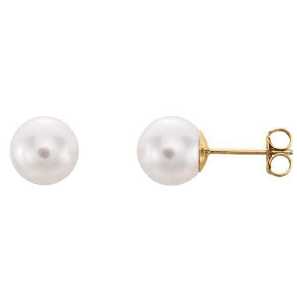 Pearl Stud Earrings