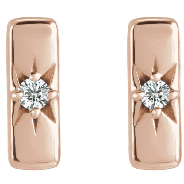 Starburst Bar Earrings - Image 2