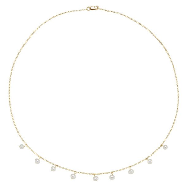 Pearl Station Necklace