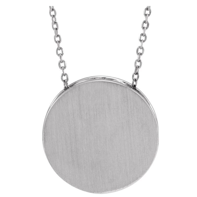 14K White Gold