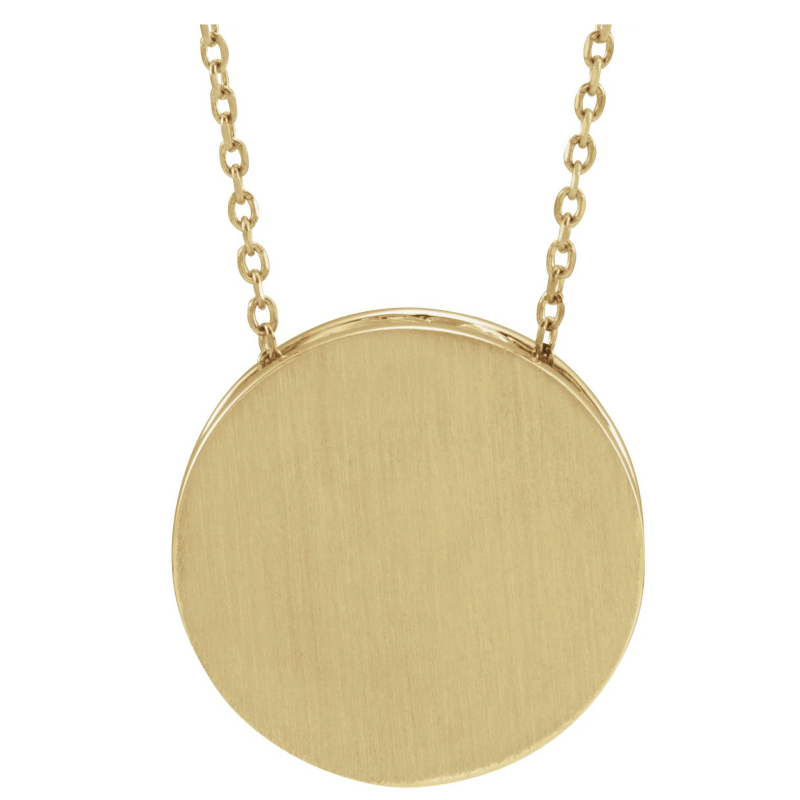 14K Yellow Gold