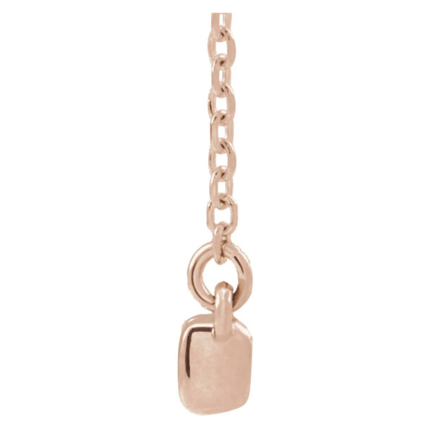 French-Set Bar Necklace or Center - Image 2