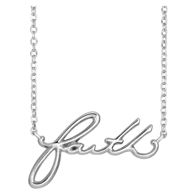 14K White Gold