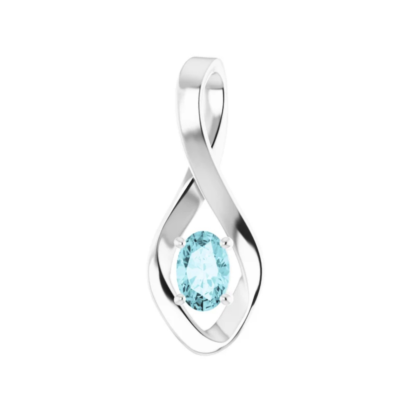 14K White Gold