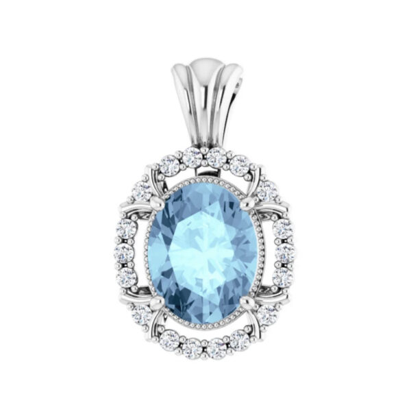 Halo-Style Pendant