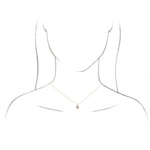 Accented Angel Wings Necklace or Pendant
