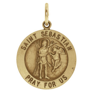 St. Sebastian Medal Necklace or Pendant