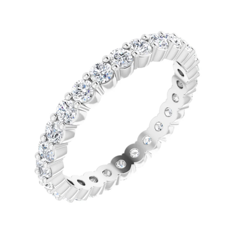 18K White Gold