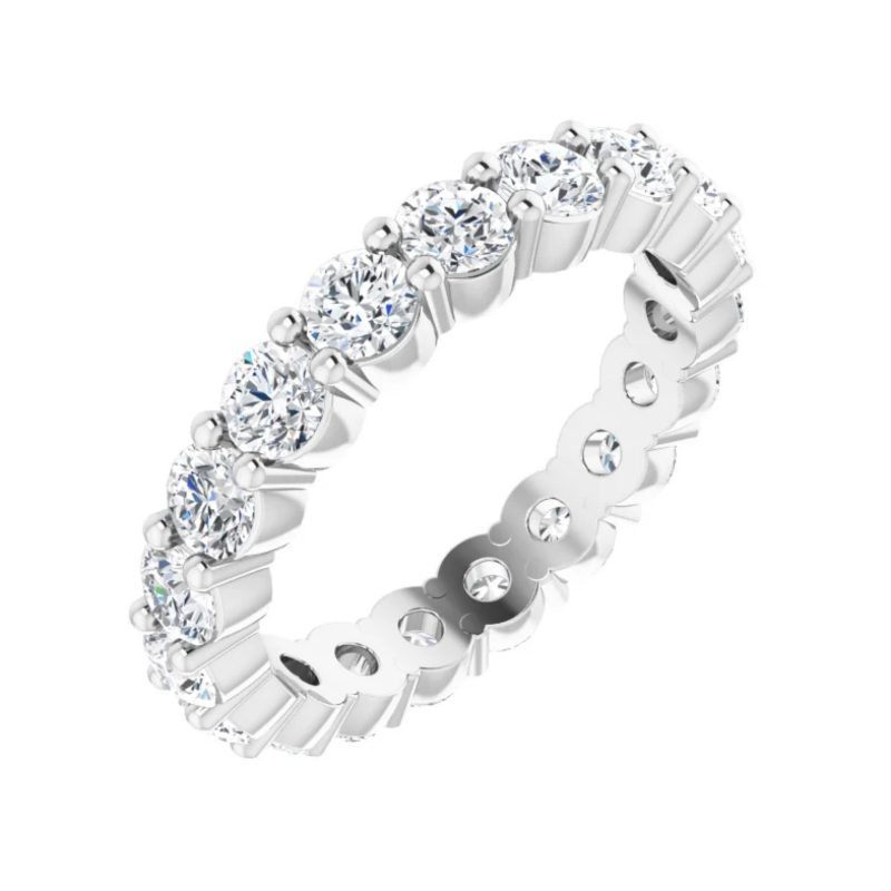 18K White Gold