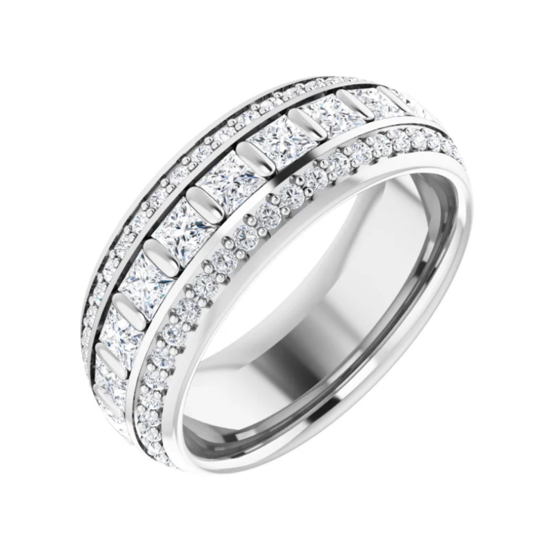 14K White Gold