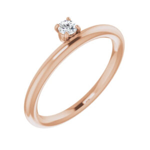 Asymmetrical Stackable Ring