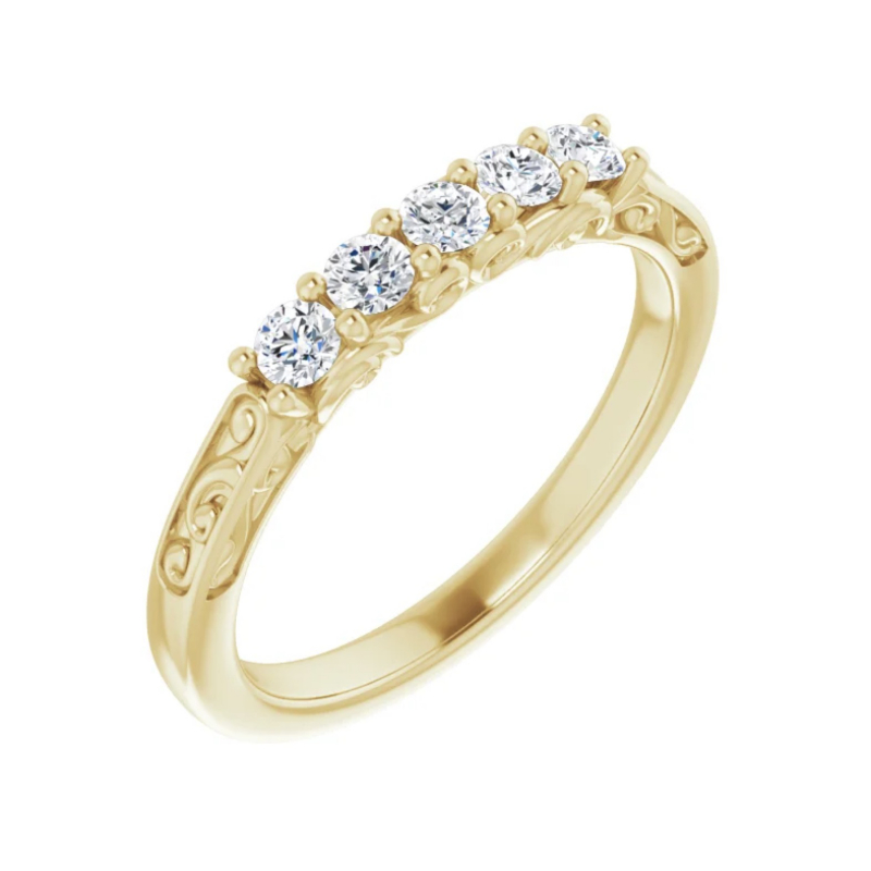 14K Yellow Gold