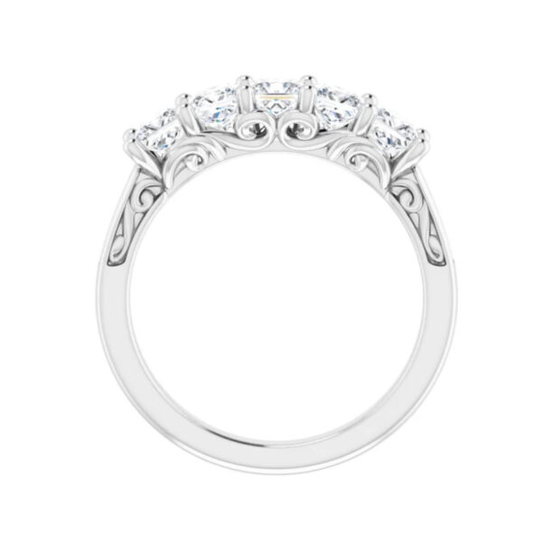 Five-Stone Anniversary Band - Image 2
