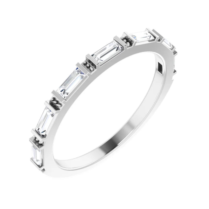 14K White Gold
