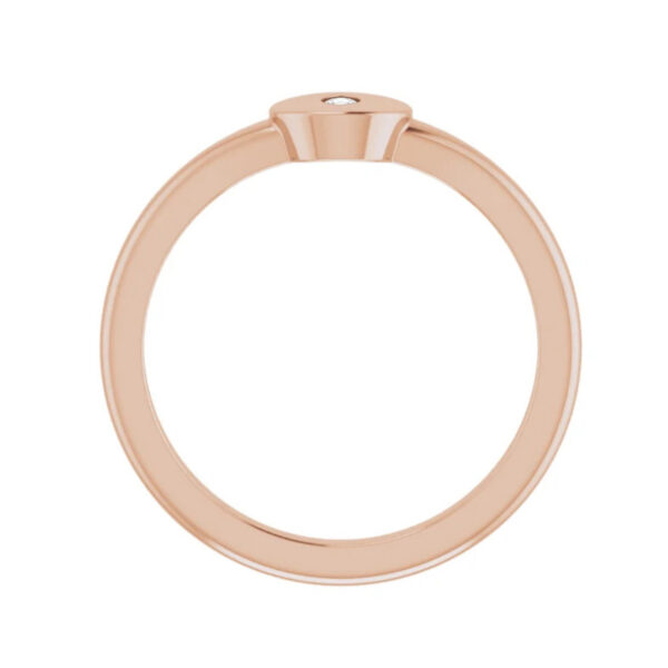 Gypsy-Set Signet Ring - Image 2
