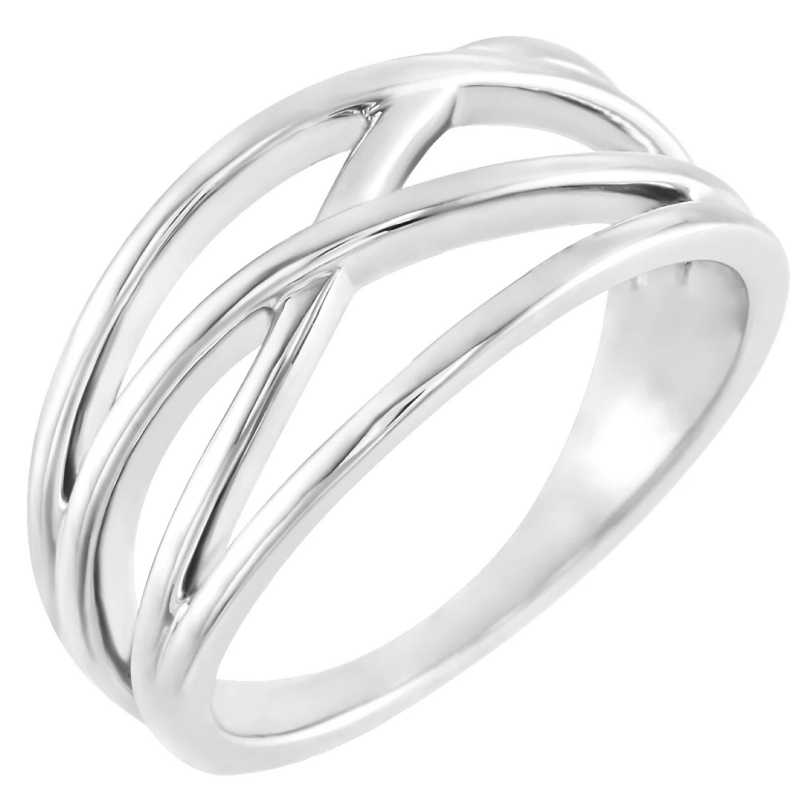 14K White Gold