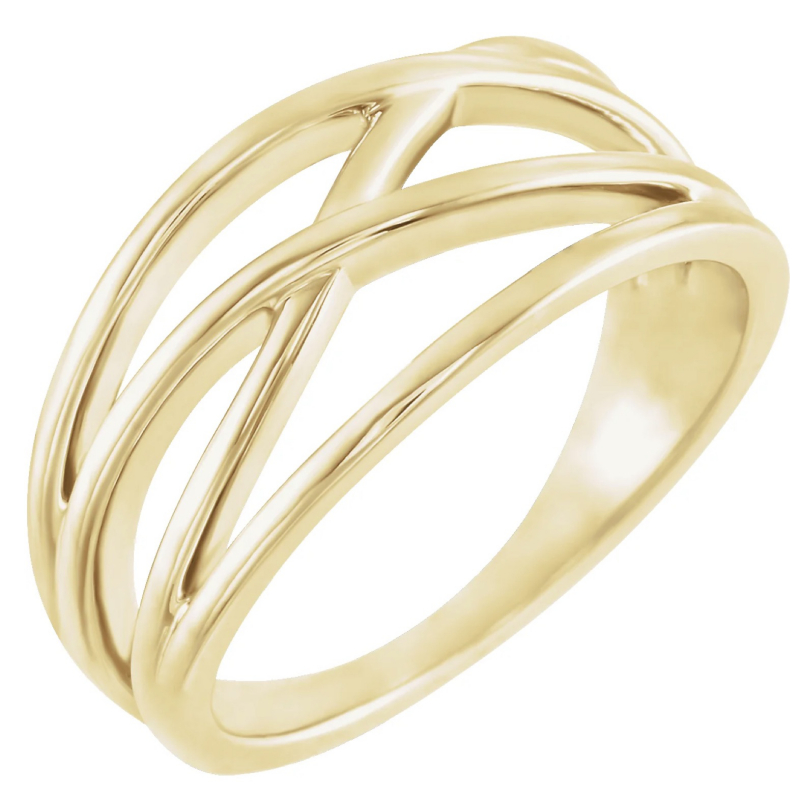 14K Yellow Gold