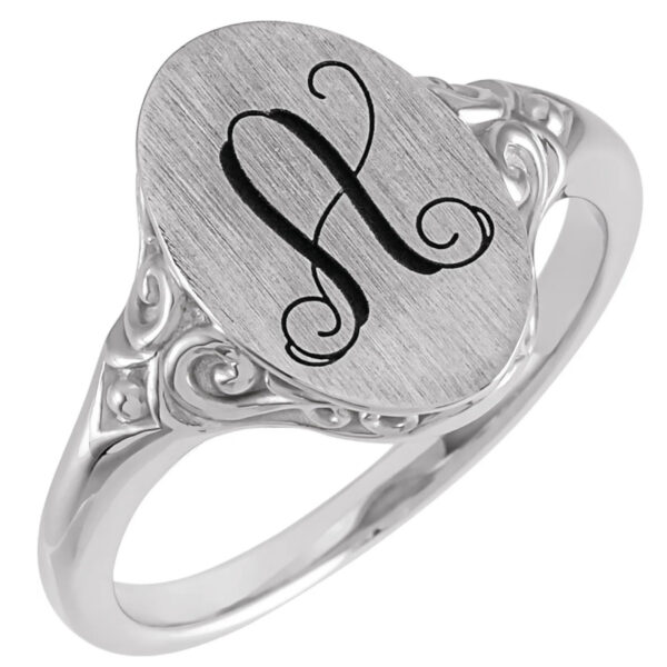 Oval Signet Ring - Image 3