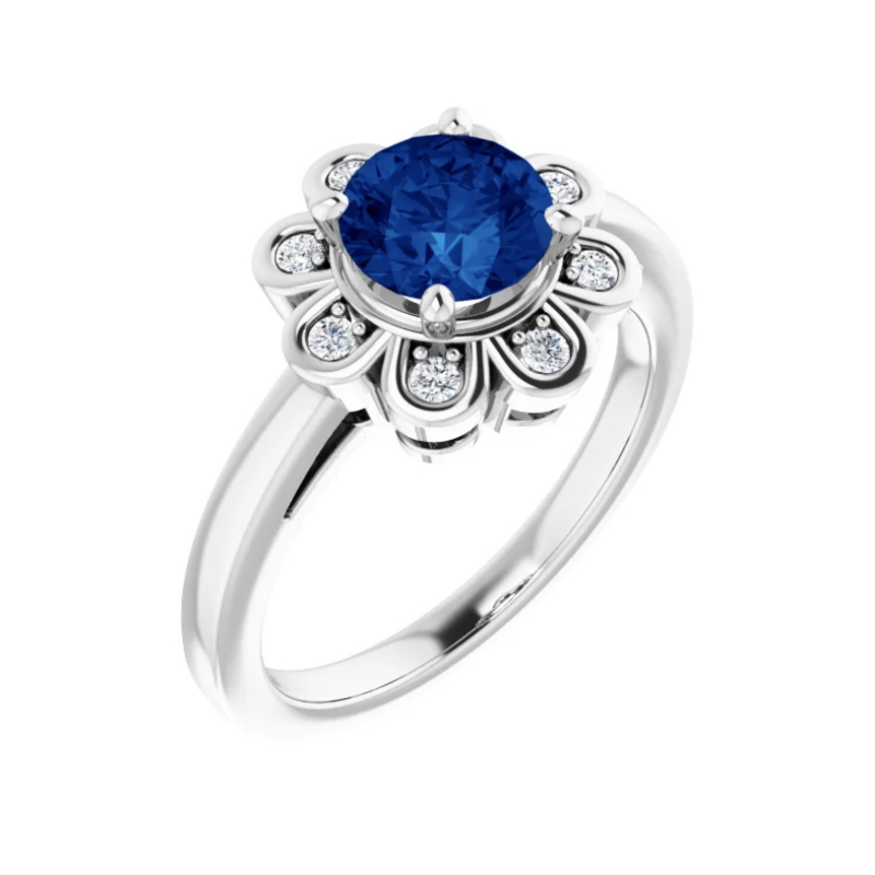 14K White Gold