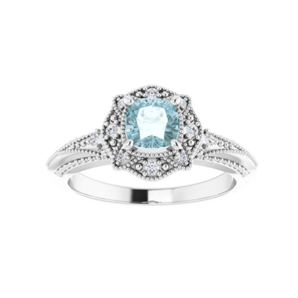 Vintage-Inspired Accented Ring - Image 3