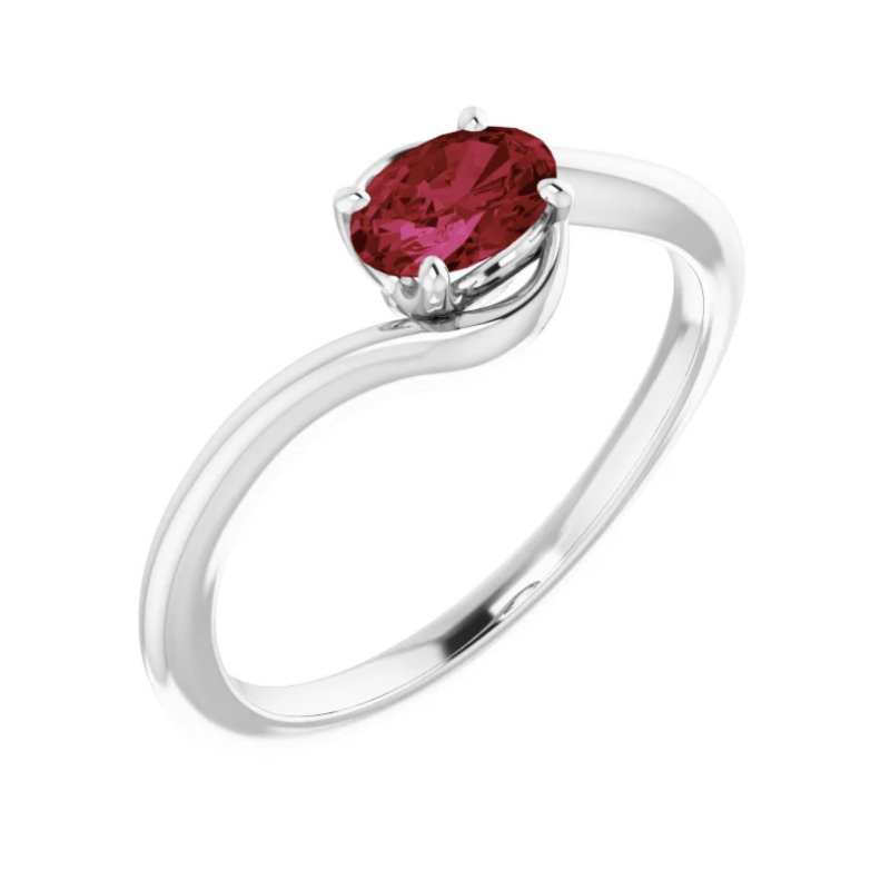 14K White Gold