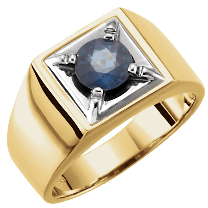14K Yellow/White Gold