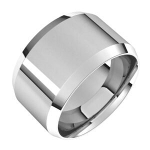 Beveled Edge Comfort Fit Light Band