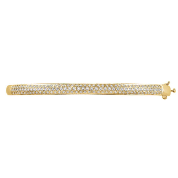 Pavé Bangle Bracelet - Image 2