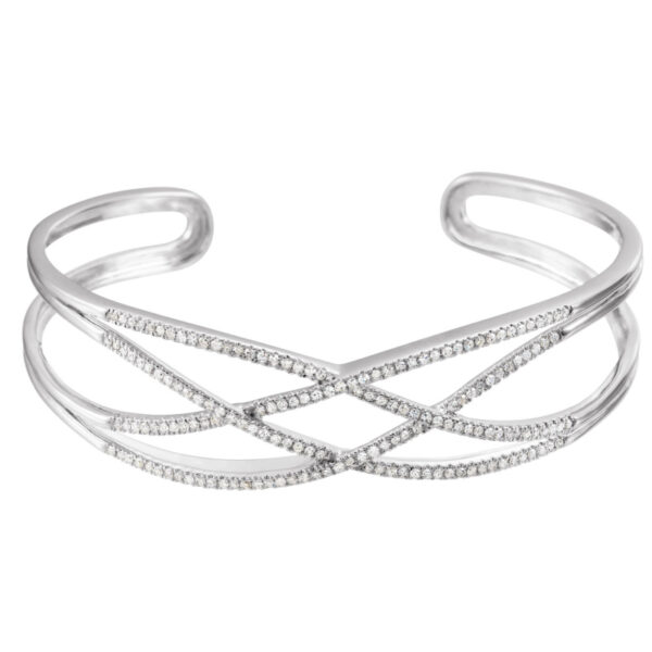 Criss-Cross Cuff Bracelet
