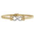 14K Yellow/White Gold
