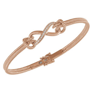 Infinity Rope Bangle Bracelet