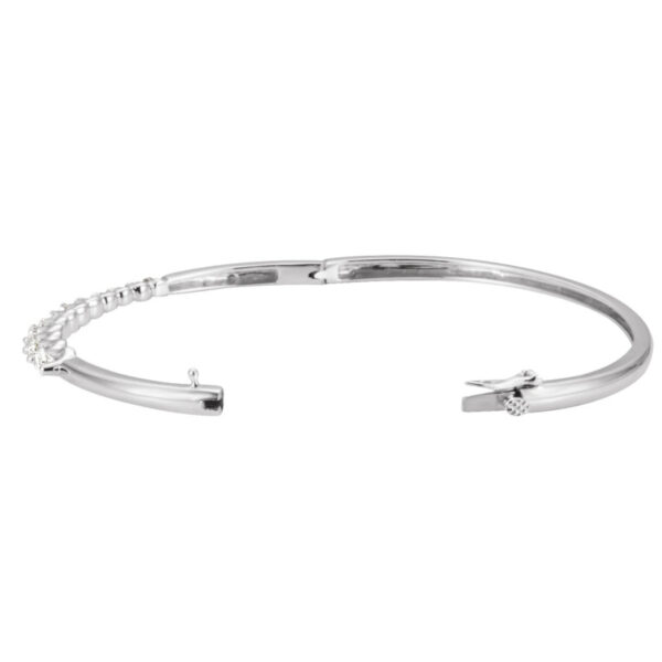 Journey Hinged Bangle Bracelet - Image 2