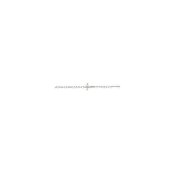 Youth Sideways Cross Bracelet - Image 3