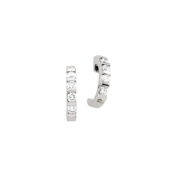 Bar Set J-Hoop Earrings