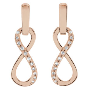 Infinity-Inspired Earrings