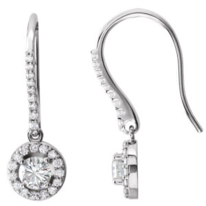 Halo-Style Earrings