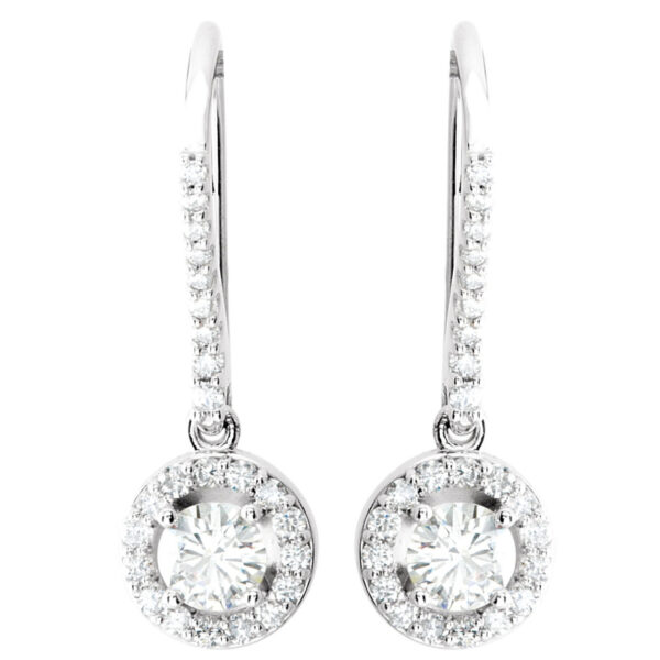 Halo-Style Earrings - Image 2