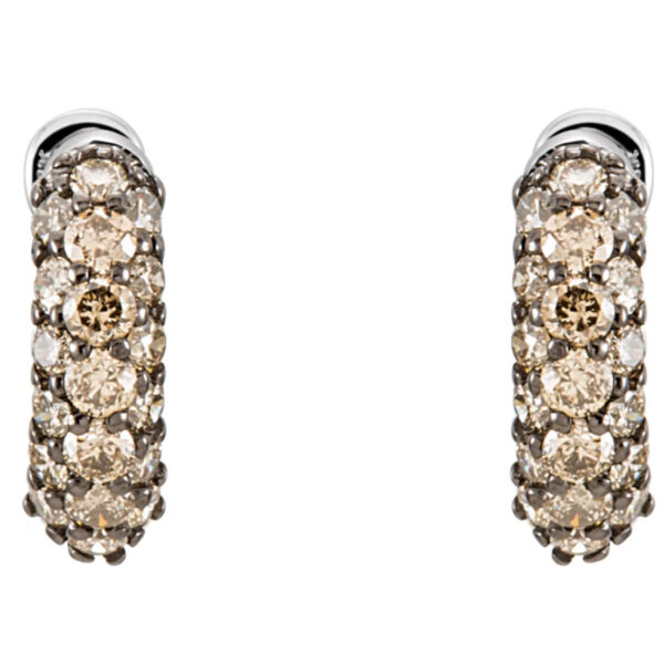 Pavé Huggie Earrings - Image 2