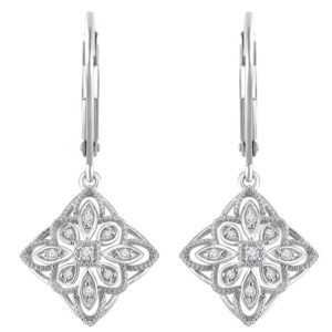 Granulated Filigree Earrings