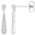 14K White Gold