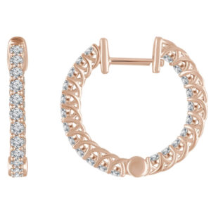 Inside-Outside Hoop Earrings