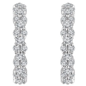 Accented Hoop Earrings