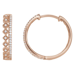 Geometric Hoop Earrings
