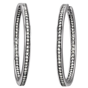 Inside-Outside Hoop Earrings