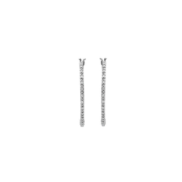 Floral-Inspired Hoop Earrings - Image 2