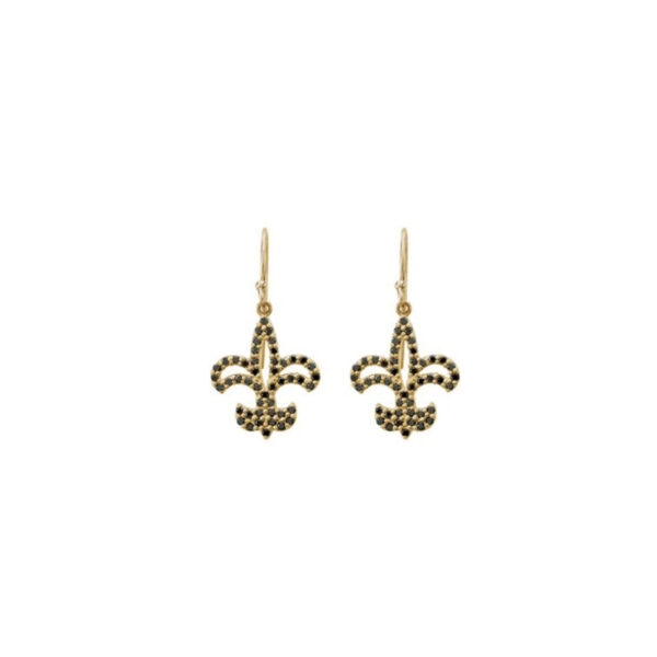 Fleur-de-lis Earrings - Image 2