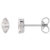 14K White Gold